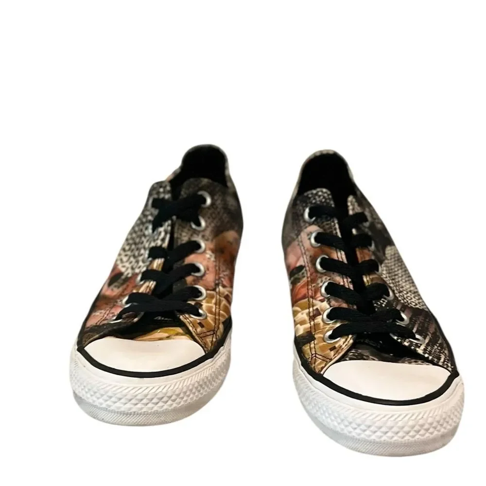 Converse Chuck Taylor All Star OX Digital Floral Sneaker Shoe Size 8